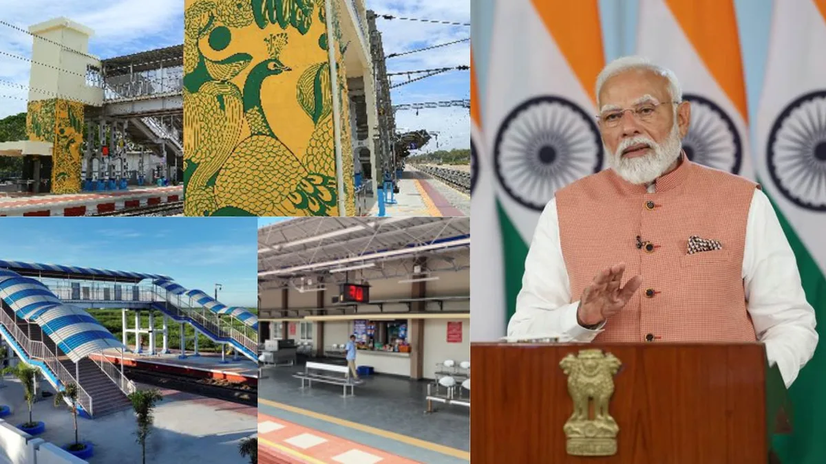 PM Modi to inaugurate 5 Amrit Bharat stations, dedicate Rs 750 crore rail projects in Tamil Nadu tomorrow