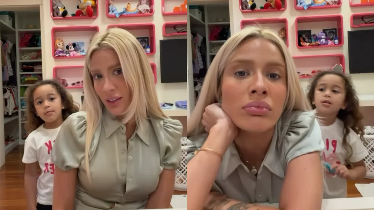 Cecília, filha de Karoline Lima e Éder Militão, impressiona ao mostrar fluência em inglês aos 4 anos; assista Cecília, filha de Karoline Lima e Éder Militão, impressiona ao mostrar fluência em inglês aos 4 anos (Foto: Reprodução/Instagram)
