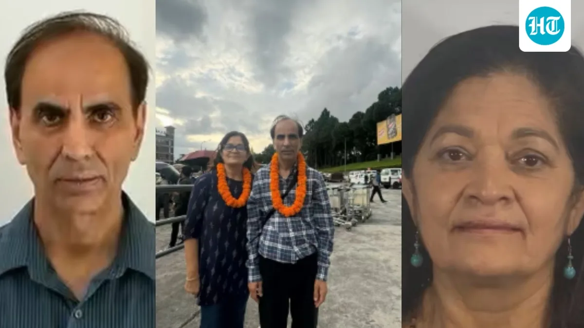 Ramesh and Neelam Sharma: US citizens missing in Nepal flood as daughter makes urgent plea for help