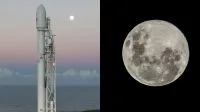 Nasa divulga imagens de cratera feita por colisão da Falcon 9 na Lua
