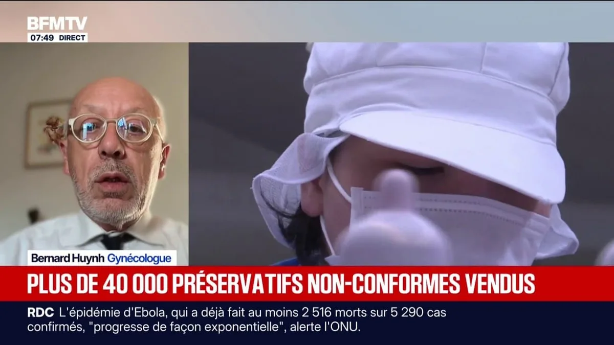 Préservatifs non-conformes vendus: "Acheter sur internet, c'est vraiment une erreur", estime Bernard Huynh, gynécologue