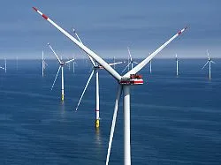 Größter Offshore-Windpark fertig: 64 Windräder in der Nordsee können über eine Million Haushalte versorgen
