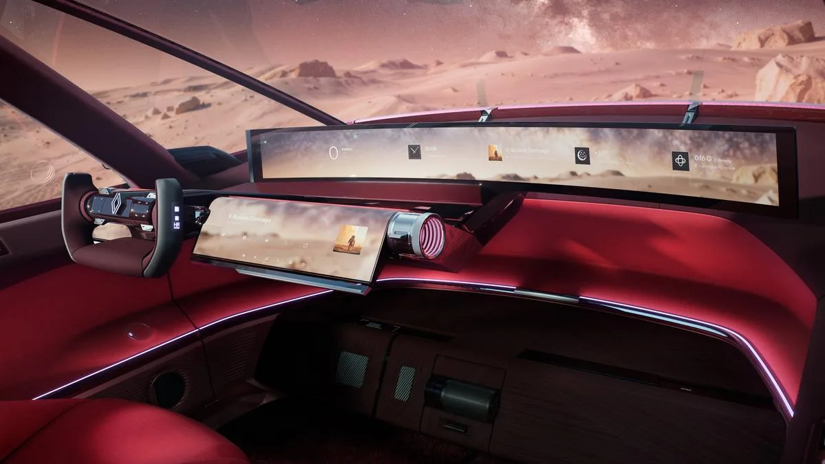 Renault E-Space: Retro people mover concept unveiled in Paris
