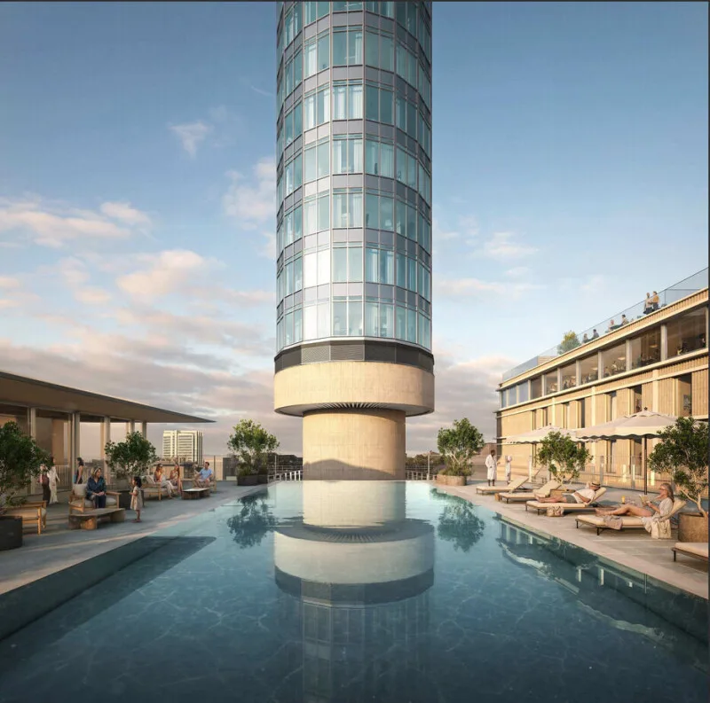 BT Tower's rooftop pool plan brings swimmers back down to earth