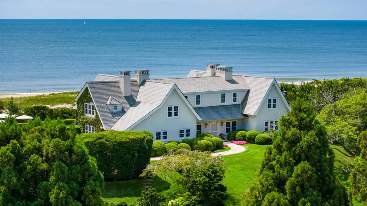 Lee Radziwill’s East Hampton home listed for $120m later sold for $72m