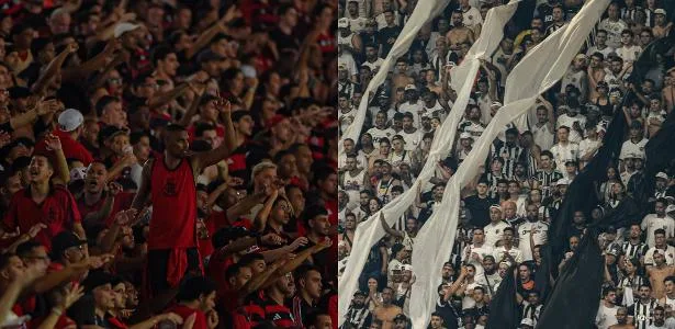 Que energia! Torcidas são mágicas em classificações de Flamengo e Atlético