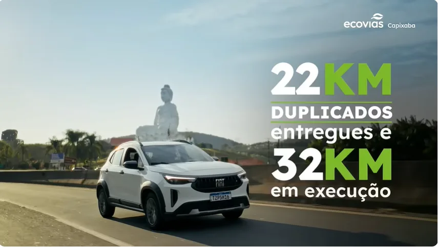 Ecovias Capixaba celebra um ano da nova concessão da BR-101 no Espírito Santo em campanha assinada pela Tris Marketing de Desempenho