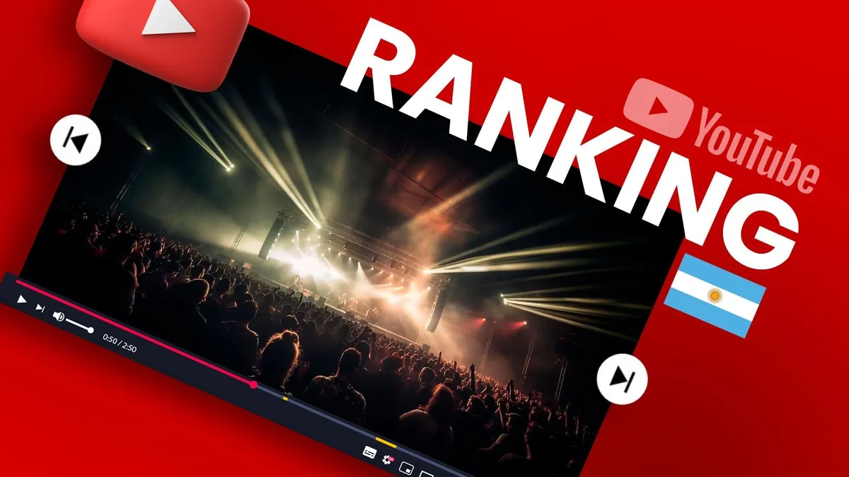 Lista de los 10 videos en tendencia hoy en YouTube Argentina