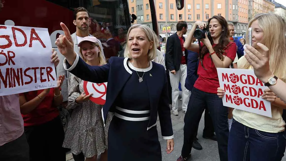 Sweden’s election frontrunner vows green reset