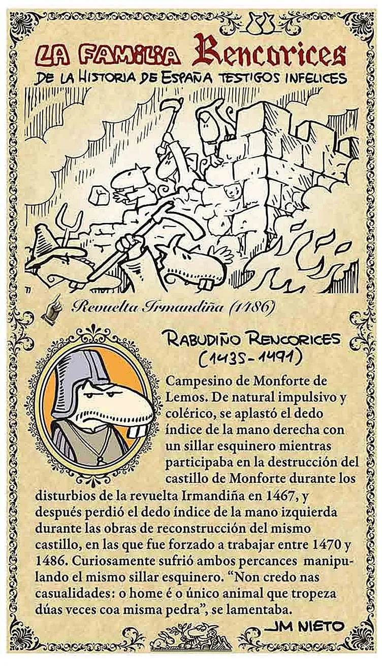 La familia Rencorices (III)