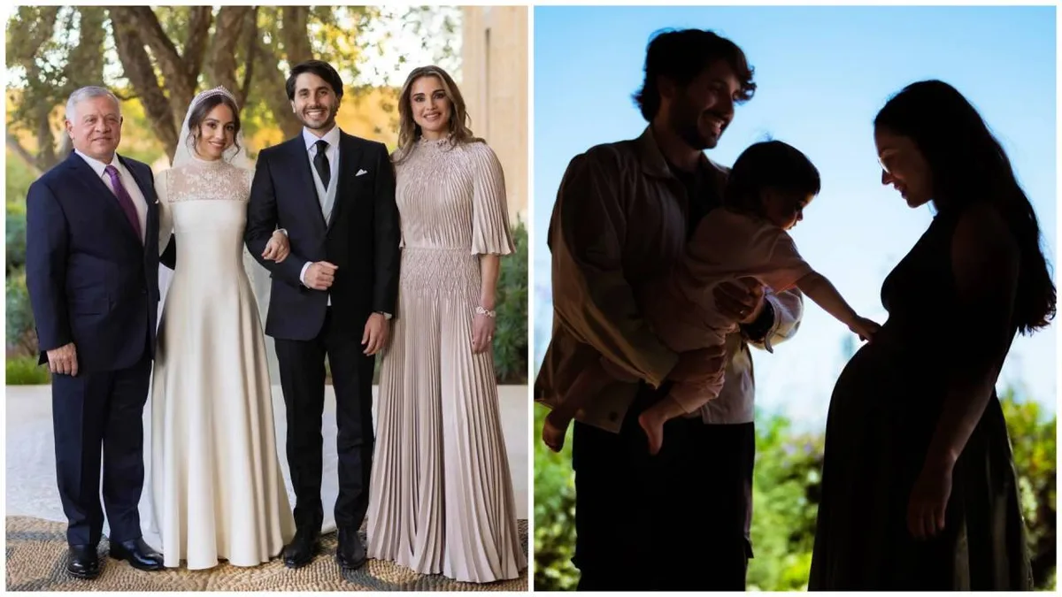 Princess Iman welcomes twin daughters Talia and Rania with husband Jameel Alexander Thermiotis