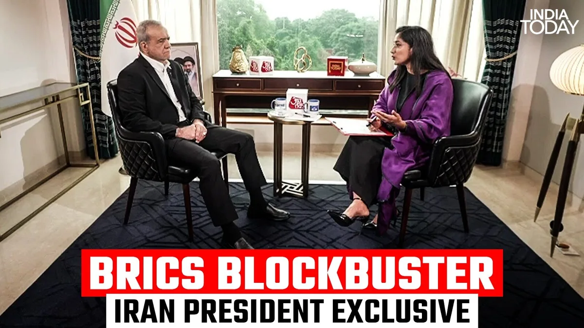 No problem with UAE, regional nations, US bases are the issue, Iran's Pezeshkian tells India Today
