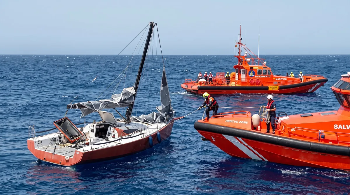 Ser ‘rescatado’ por Salvamento Marítimo si se te estropea tu velero en el mar te saldrá el doble de caro: Transportes sube la tarifa hasta los 16.572 euros la hora
