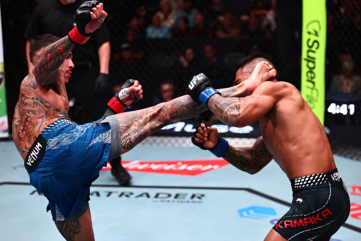 UFC: dupla brasileira perde no card principal, que tem nocautes brutais com chutes