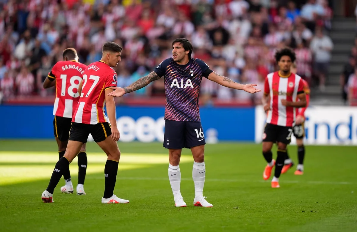 Tottenham player ratings vs Brentford: Sandro Tonali completely dominated on debut