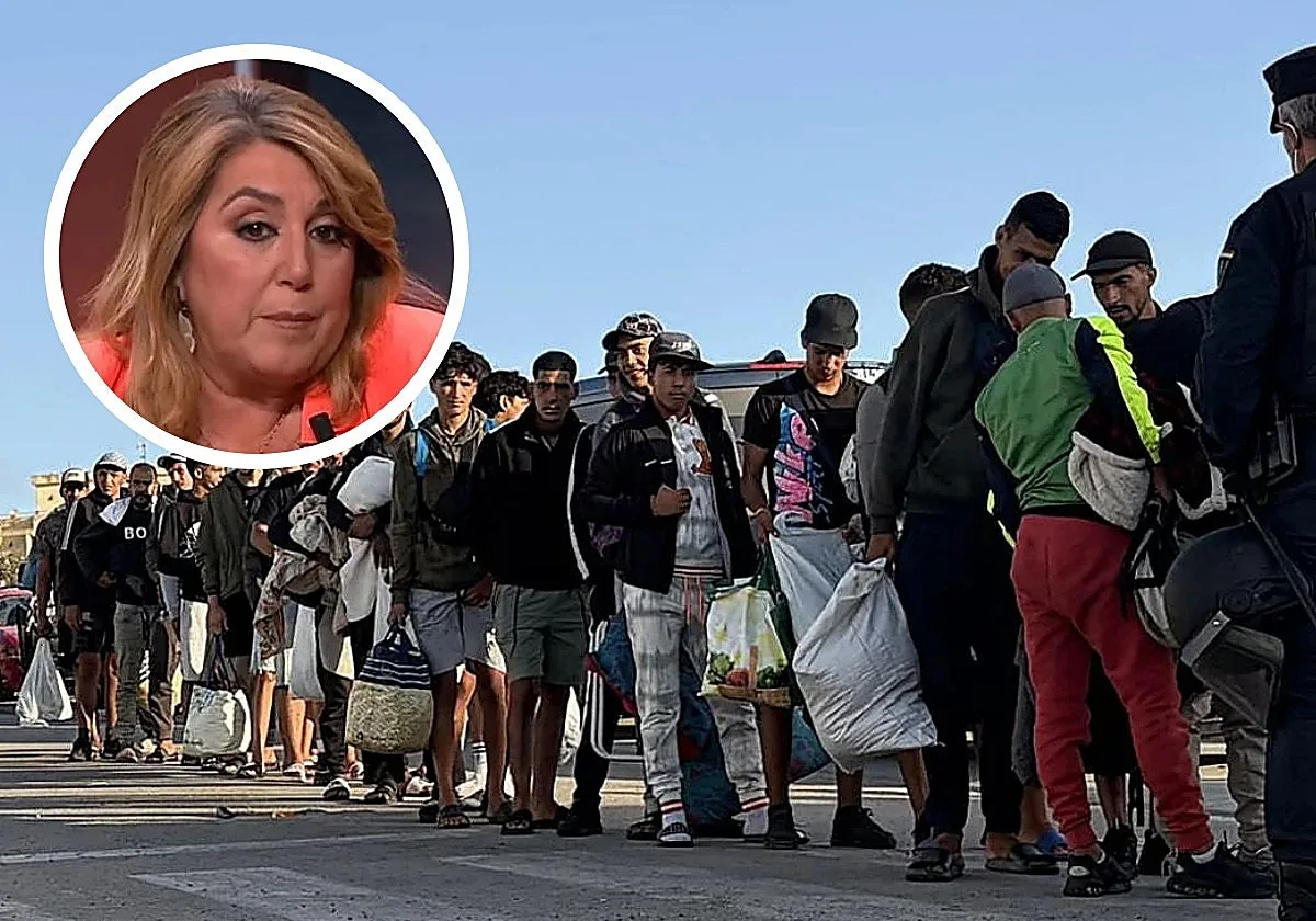 Susana Díaz, sobre la entrada de buques marroquíes en aguas de Ceuta: «Me parece gravísimo que la información se diese en el corrillo. Genera más inseguridad»