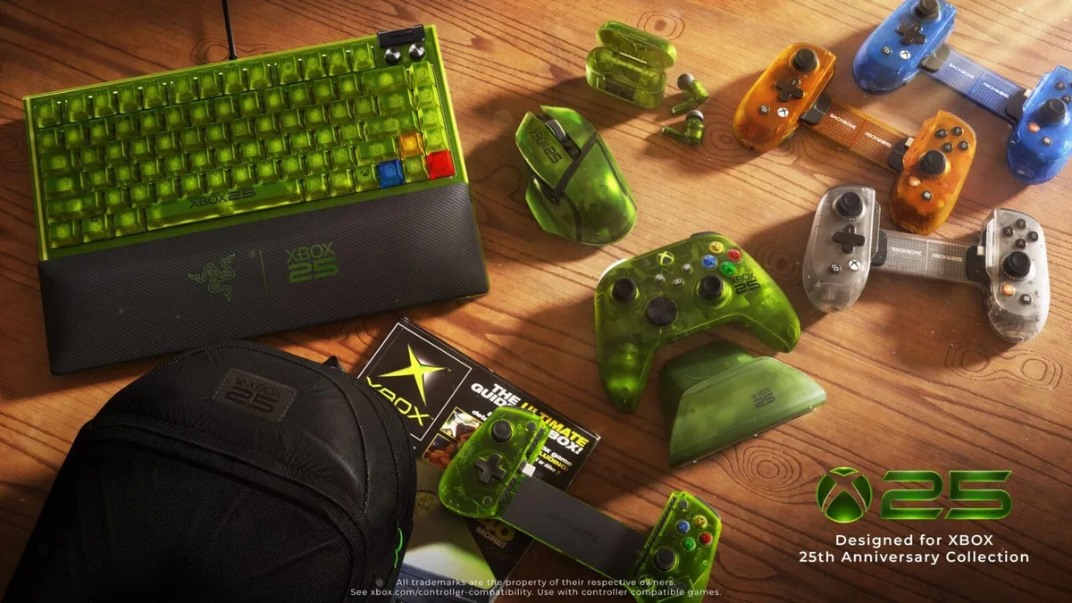 Take a look at Microsoft’s new 25th anniversary Halo accessories