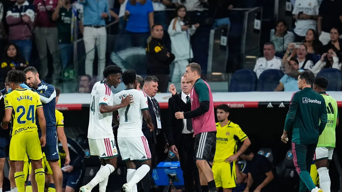 Vinícius se pierde el Clásico: cuatro partidos de sanción tras su expulsión frente al Villarreal