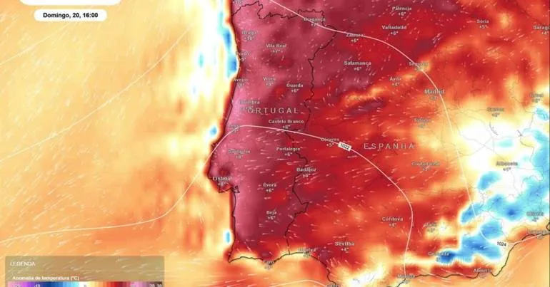 Vem aí uma onda de calor a partir de sábado: 30 a 38ºC