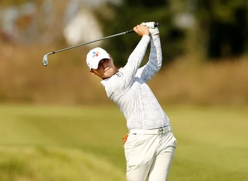 배용준, KPGA 어메이징크리 오픈 2R 1위 질주…2위와 4타 차