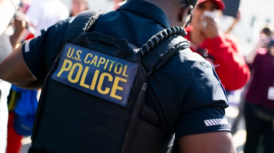 Capitol Police seize guillotine from pickup truck