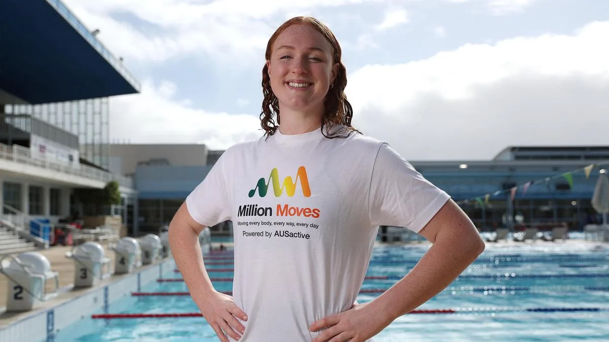 Million Moves: Perth swimmer Kate Wallington with autism leads AusActive’s campaign to get Aussies moving