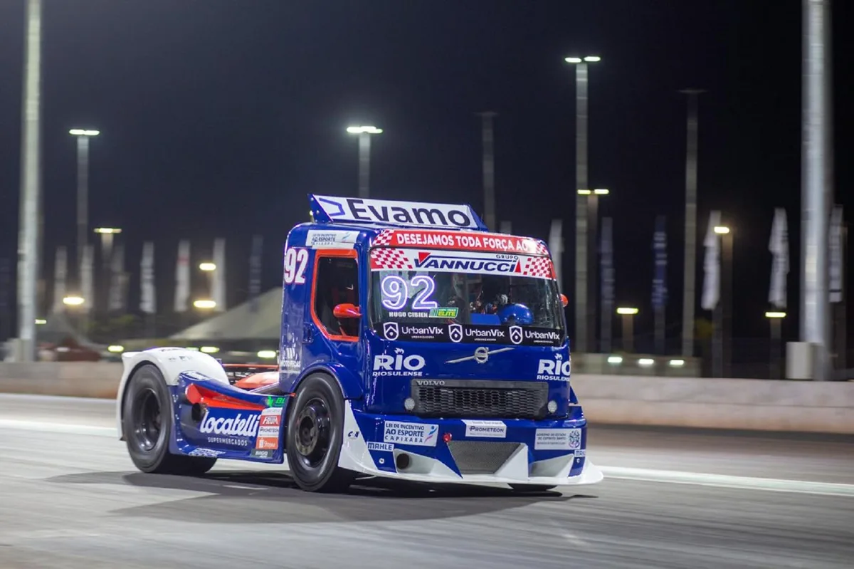 Após cirurgia, Hugo Cibien mira pódio na Copa Truck em Londrina