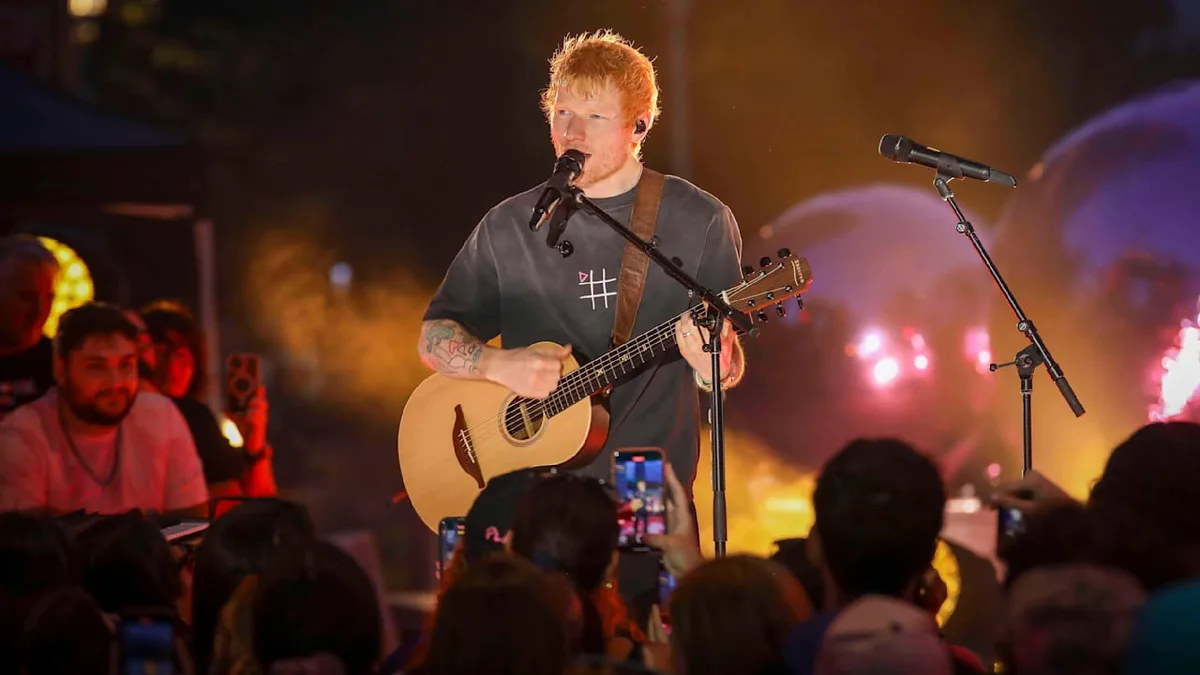 Erster Auftritt nach Rauswurf - Ed Sheeran äußert sich nach Macklemore-Skandal