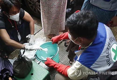 '내전에 보건의료 붕괴' 미얀마 콜레라 확산…149명 양성