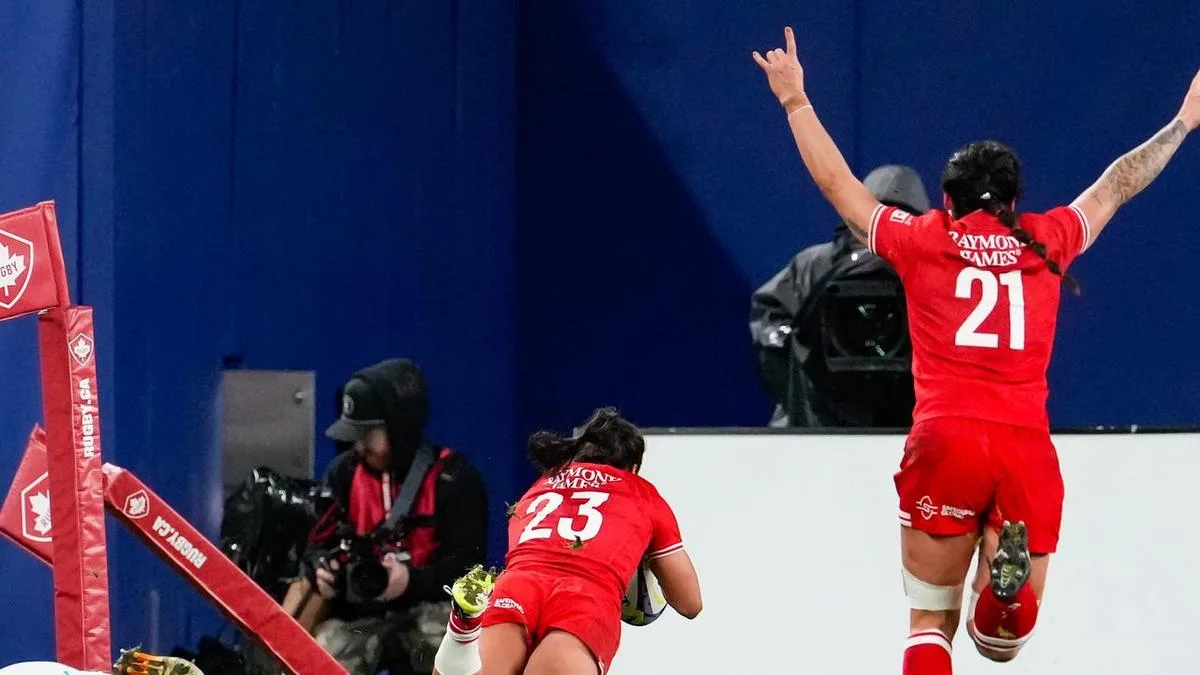 Red Roses' rugby record finally plucked by Canada