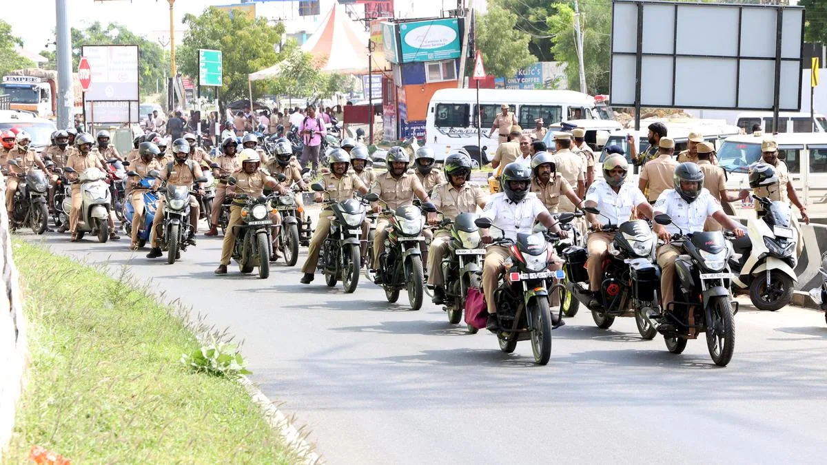 Road safety awareness rally organised in Dindigul