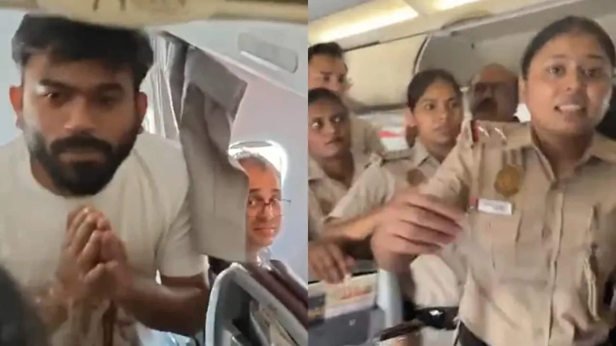 "I've Come To Get Arrested": Moment Abhijeet Dipke Was Detained From Plane