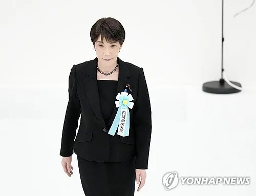 다카이치, 中제재 받은 측근에 "명예로운 제재" 언급