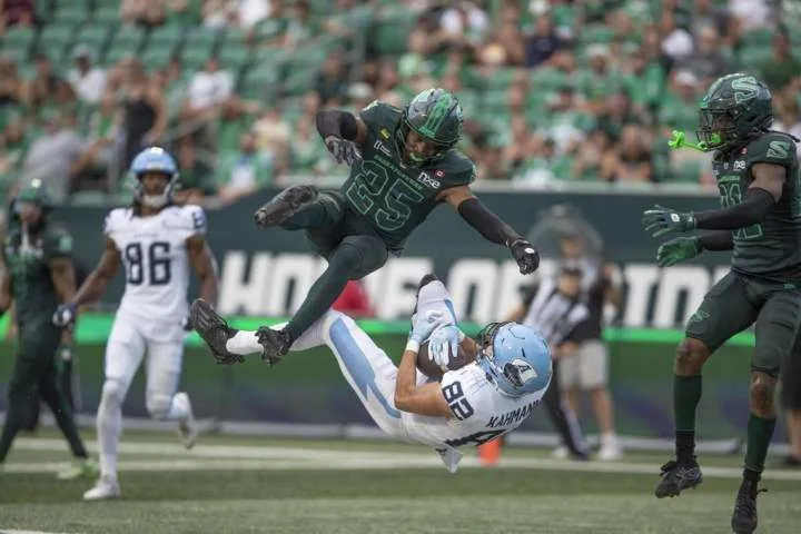 Riders cash in on Argo miscues to post 28-24 win
