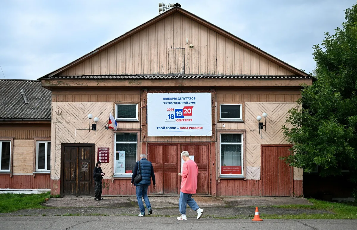 Russia holds parliamentary vote in areas seized from Ukraine in war