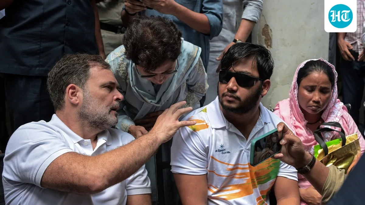 Delhi Police files FIR after Rahul Gandhi’s dharna over student’s complaint