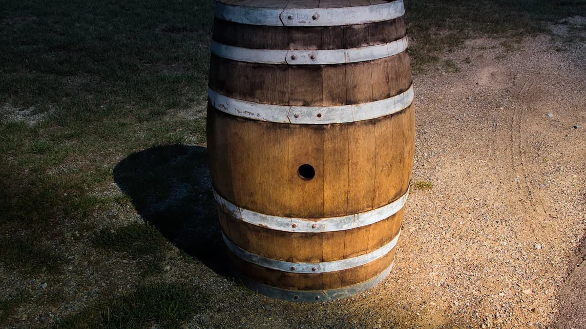 Wie viel Liter fasst das Bierfass?