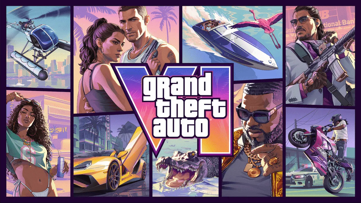 GTA6のゲームプレイ映像とマップがリークされる