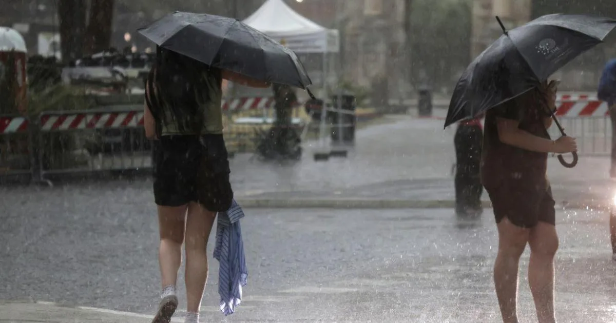 Las lluvias y tormentas vuelven a poner en alerta este sábado a parte del país
