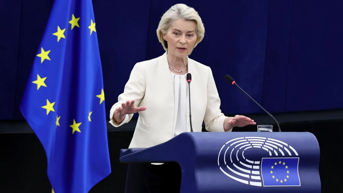 Rede zur EU: Von der Leyen bietet Kanada „assoziierte Mitgliedschaft“ an