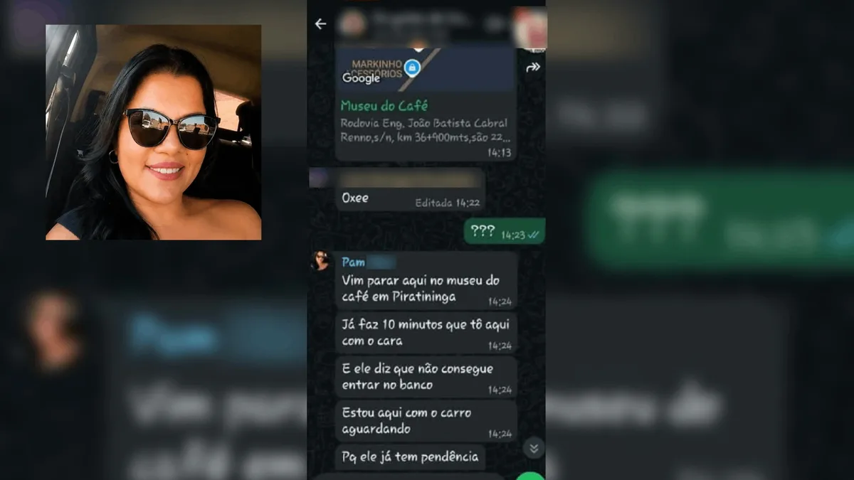 Motorista de app morta enviou mensagem com localização perto de onde corpo foi achado: 'Tô aqui com o cara'