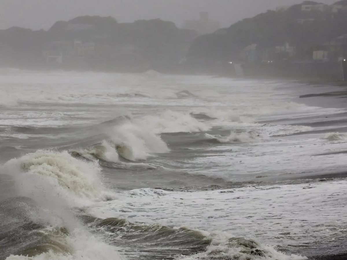WATCH | Typhoon approaches eastern Japan, prompting flood and landslide warnings