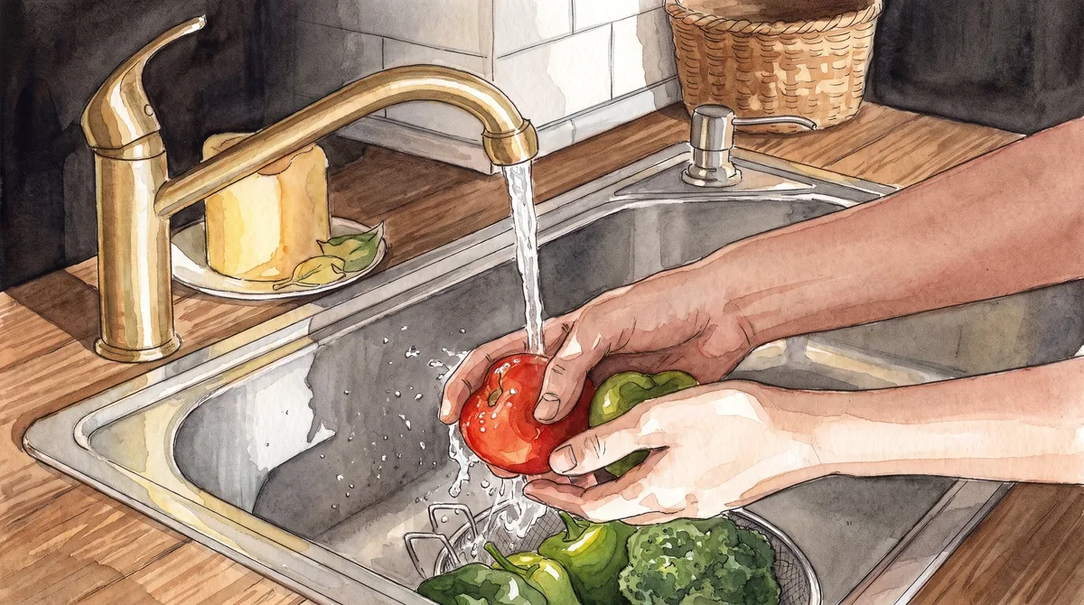 Cómo lavar verduras según su tipo para eliminar tierra y prevenir bacterias en la cocina
