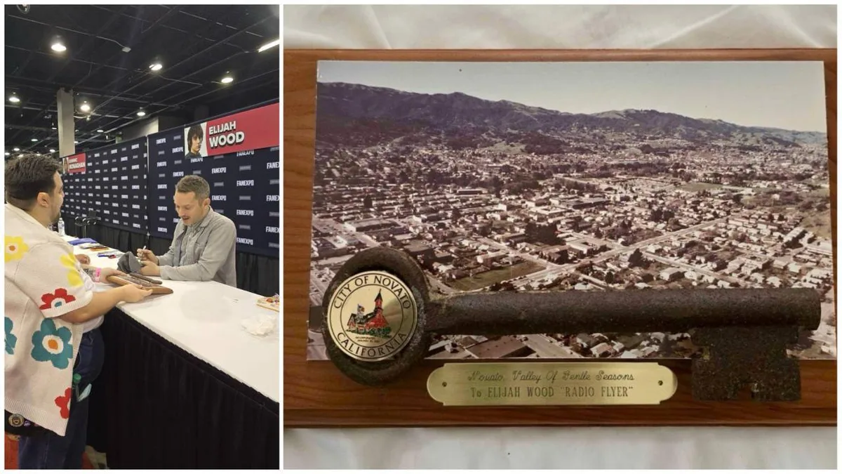Elijah Wood finally gets Novato’s Key to the City after 30 years at City Hall
