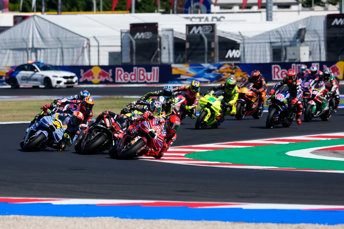 Carrera GP San Marino MotoGP, en directo: última hora de Márquez, Martín y Acosta hoy en Misano, en vivo