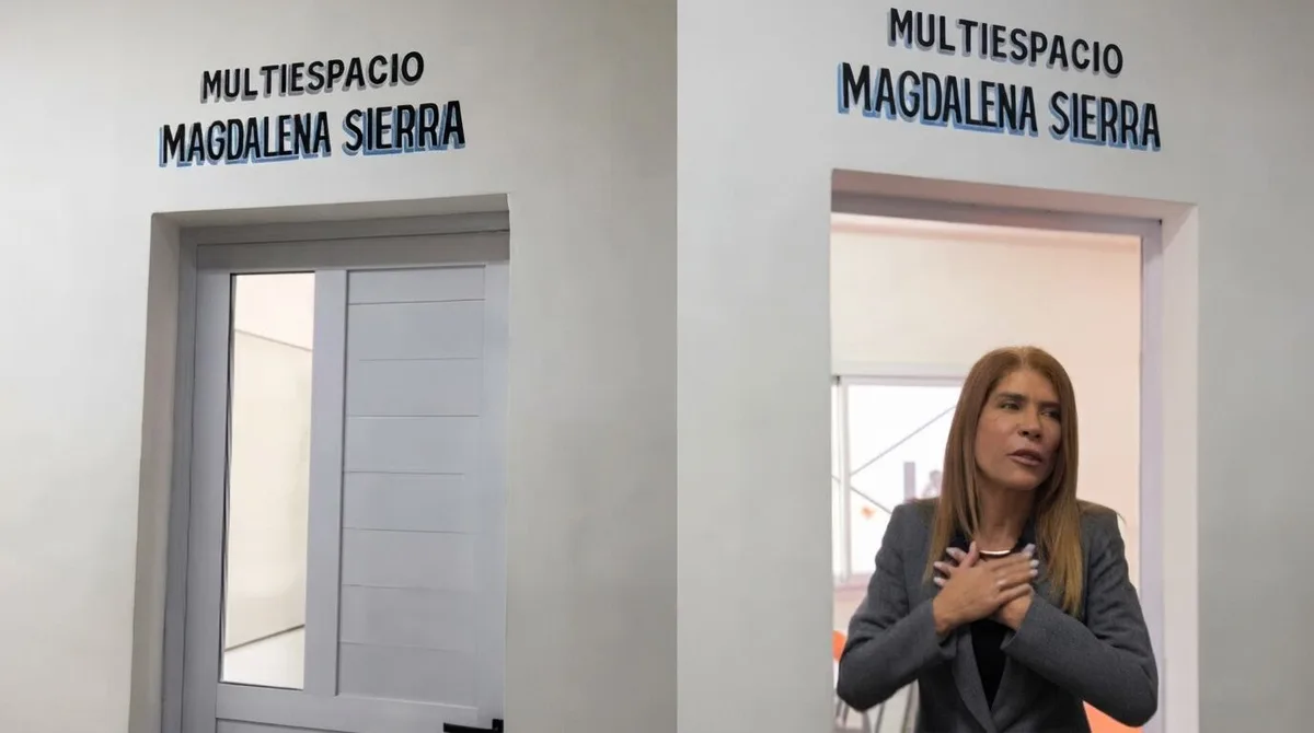 Cuestionan a la intendenta interina de Avellaneda por inaugurar una sala escolar con su nombre