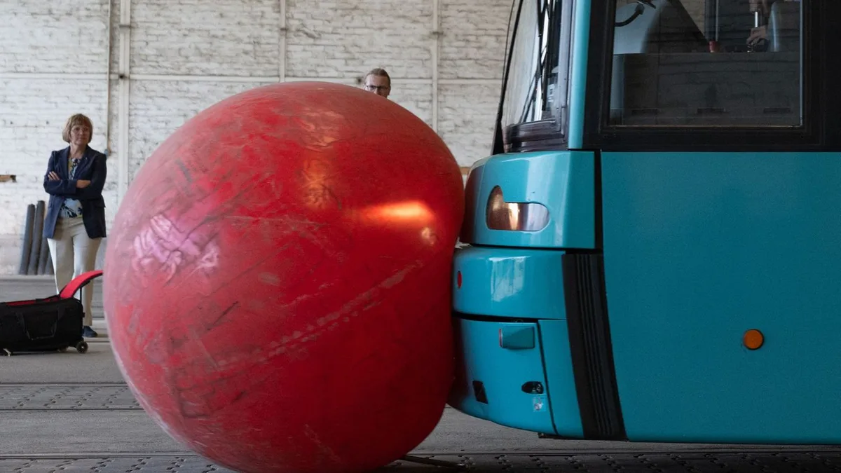 Einziges deutsches Team: Tram-Fahren für Profis: Frankfurter trainieren für EM