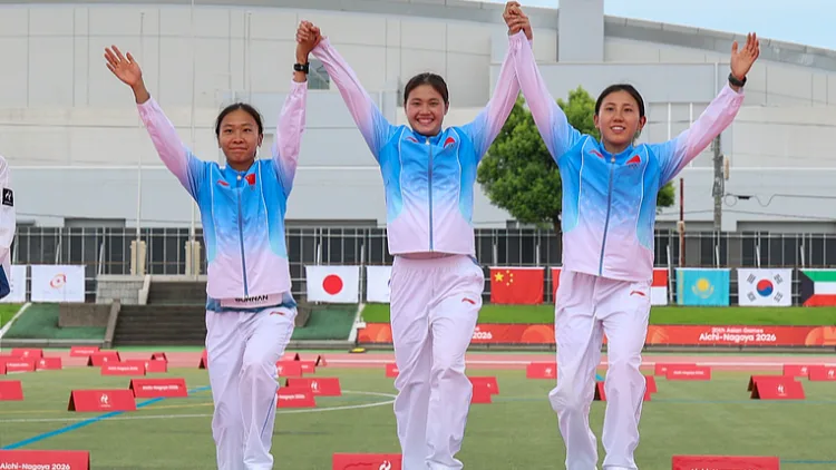Exclusive: China's women's pentathlon team on first Asian Games gold