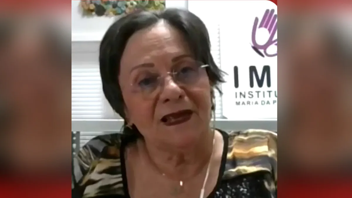 É #FAKE que Maria da Penha revelou nunca ter sido agredida fisicamente pelo ex-marido
