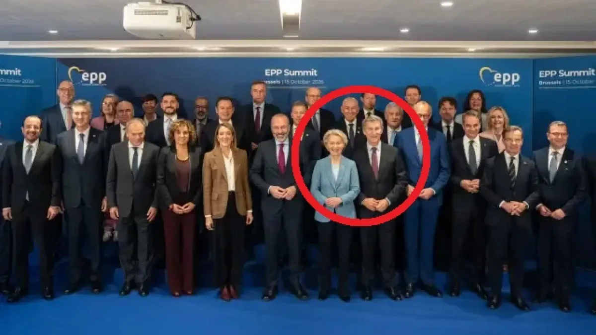 Feijóo, arropado por Von der Leyen en la foto de familia del PP europeo en plena precampaña y con la crisis de Ceuta de fondo